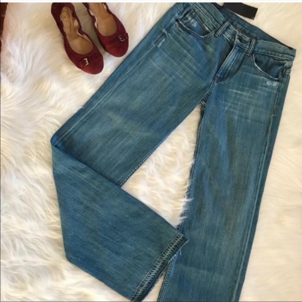 Helmet Lang straight leg jeans. - Picture 7 of 7